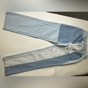 PacSun Colorblock Denim “Mom” Jeans